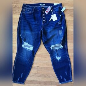 NWT KANCAN JEANS, SZ 22 X 28 Or 18 X 28